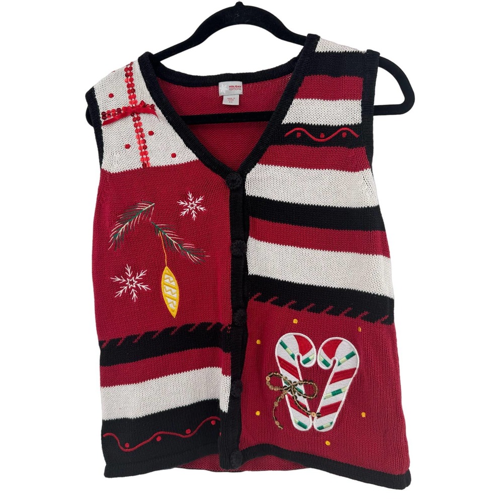 WOMENS‎ HOLIDAY EDITION UGLY VEST SIZE SMALL